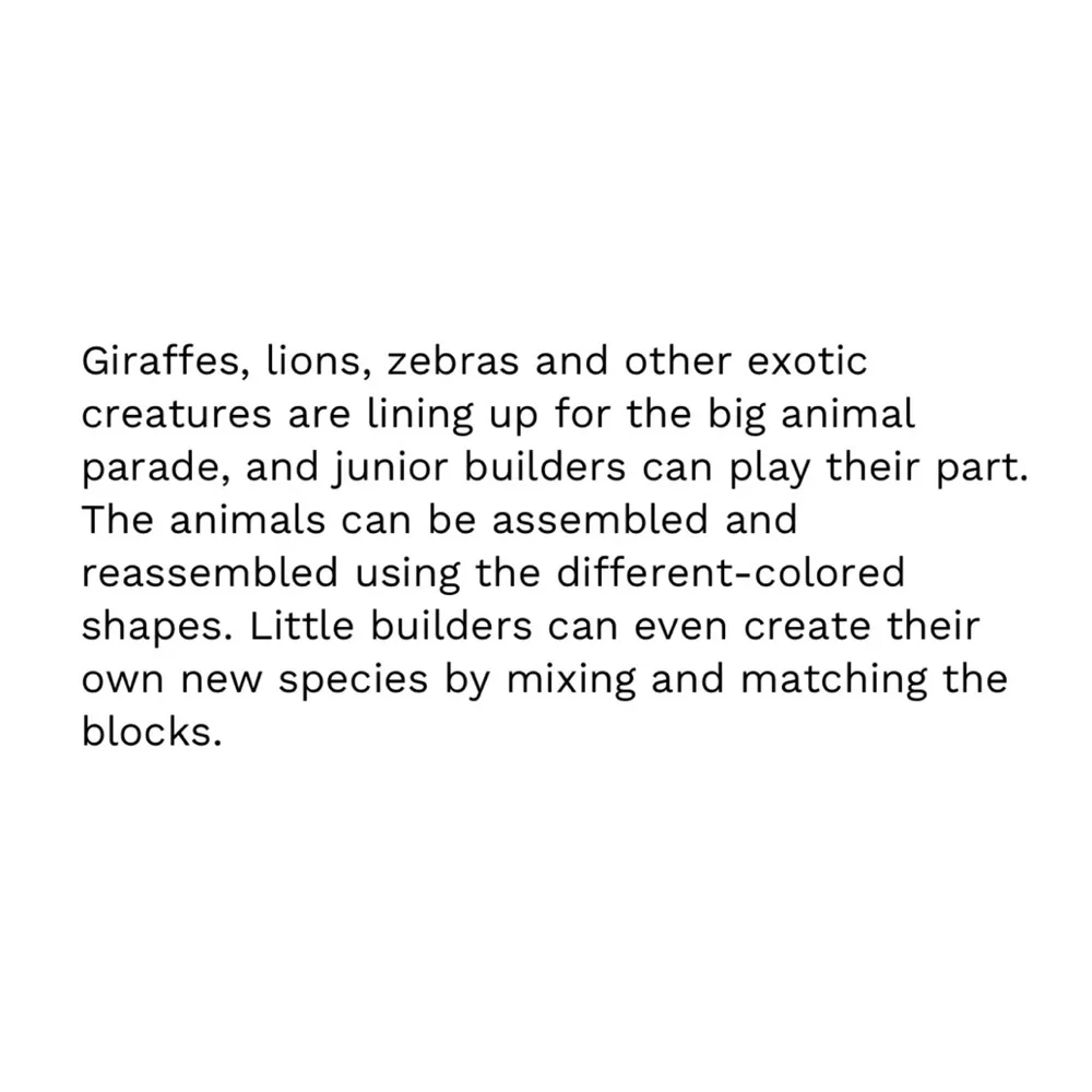 HABA | Animal Parade Blocks